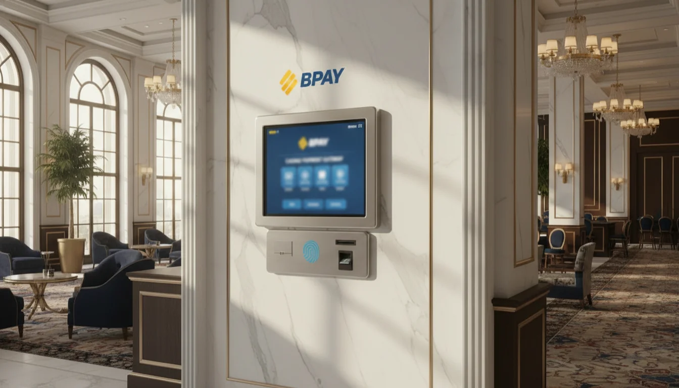 Aussie player making bpay casino deposit